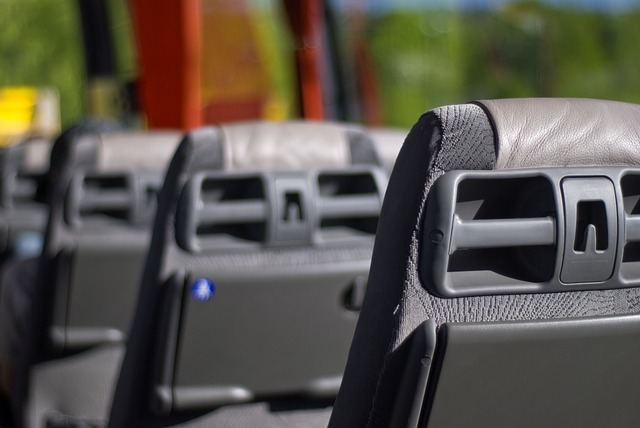 interiér autobusu